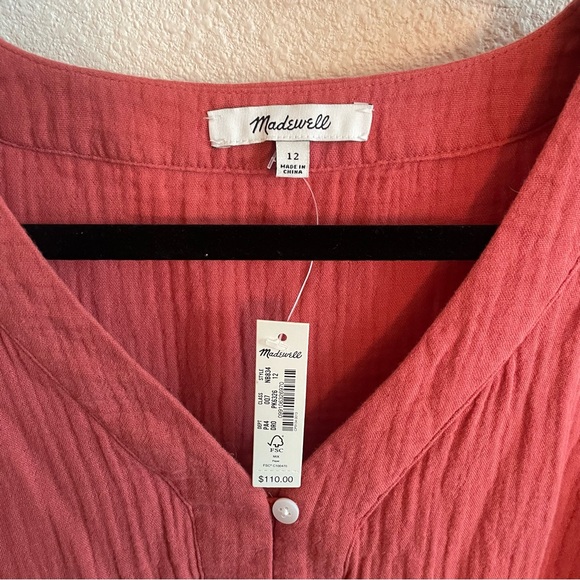 NWT Madewell Lightspun Colette Mini Dress - Picture 3 of 4